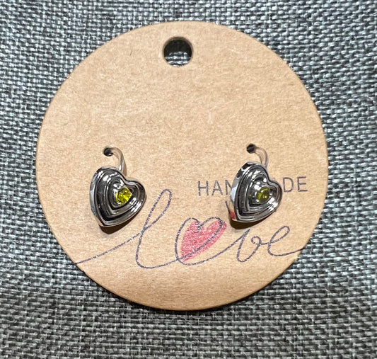 Heart earrings