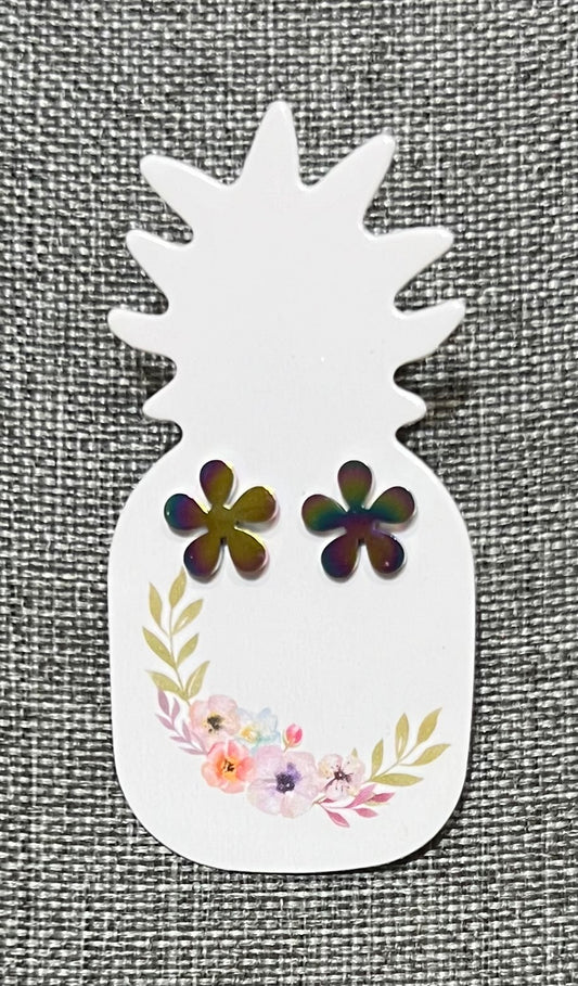 Flower earrings