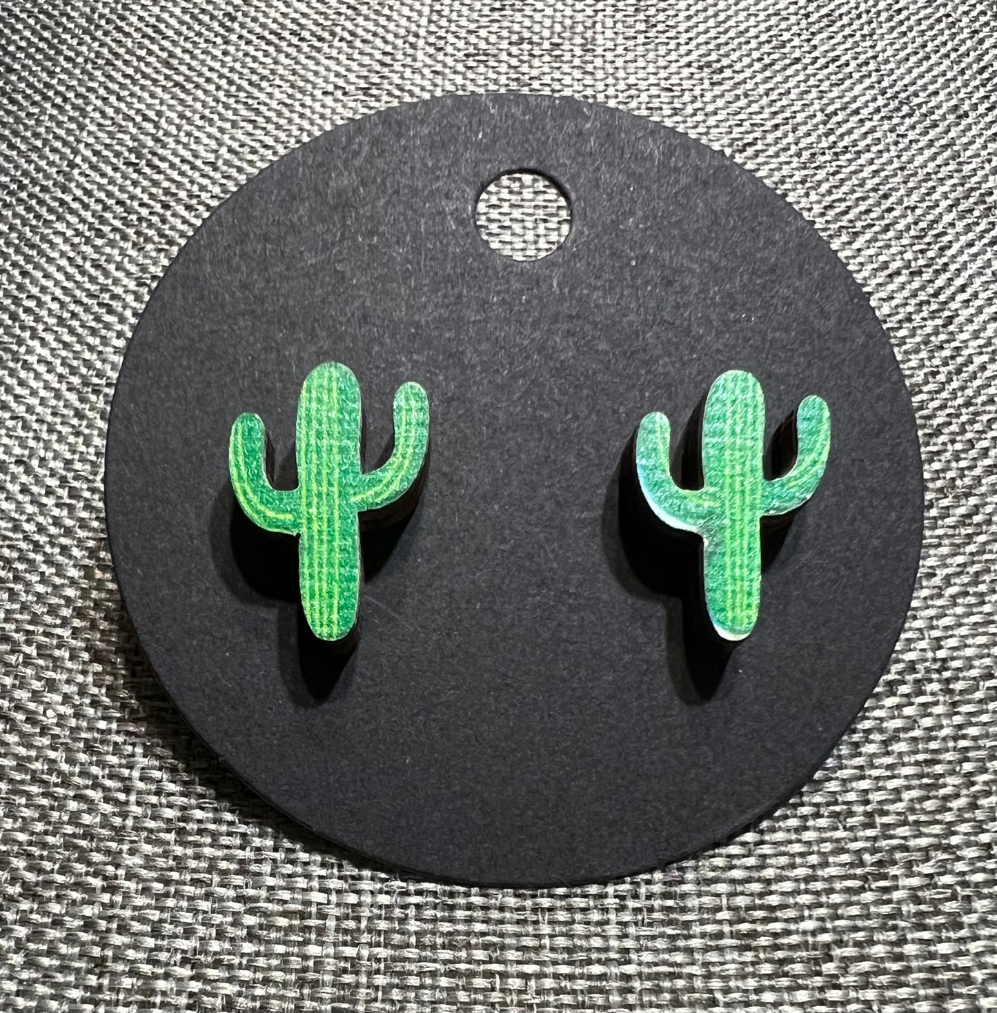 Cactus earrings