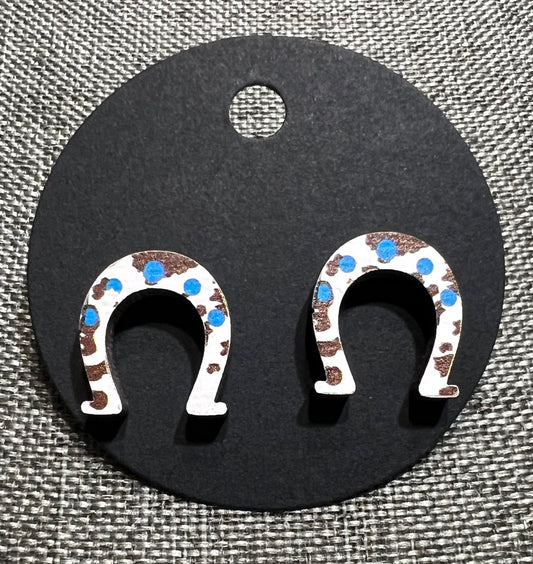 Horse power earrings