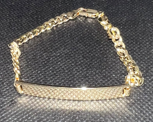 0ro laminado pulsera