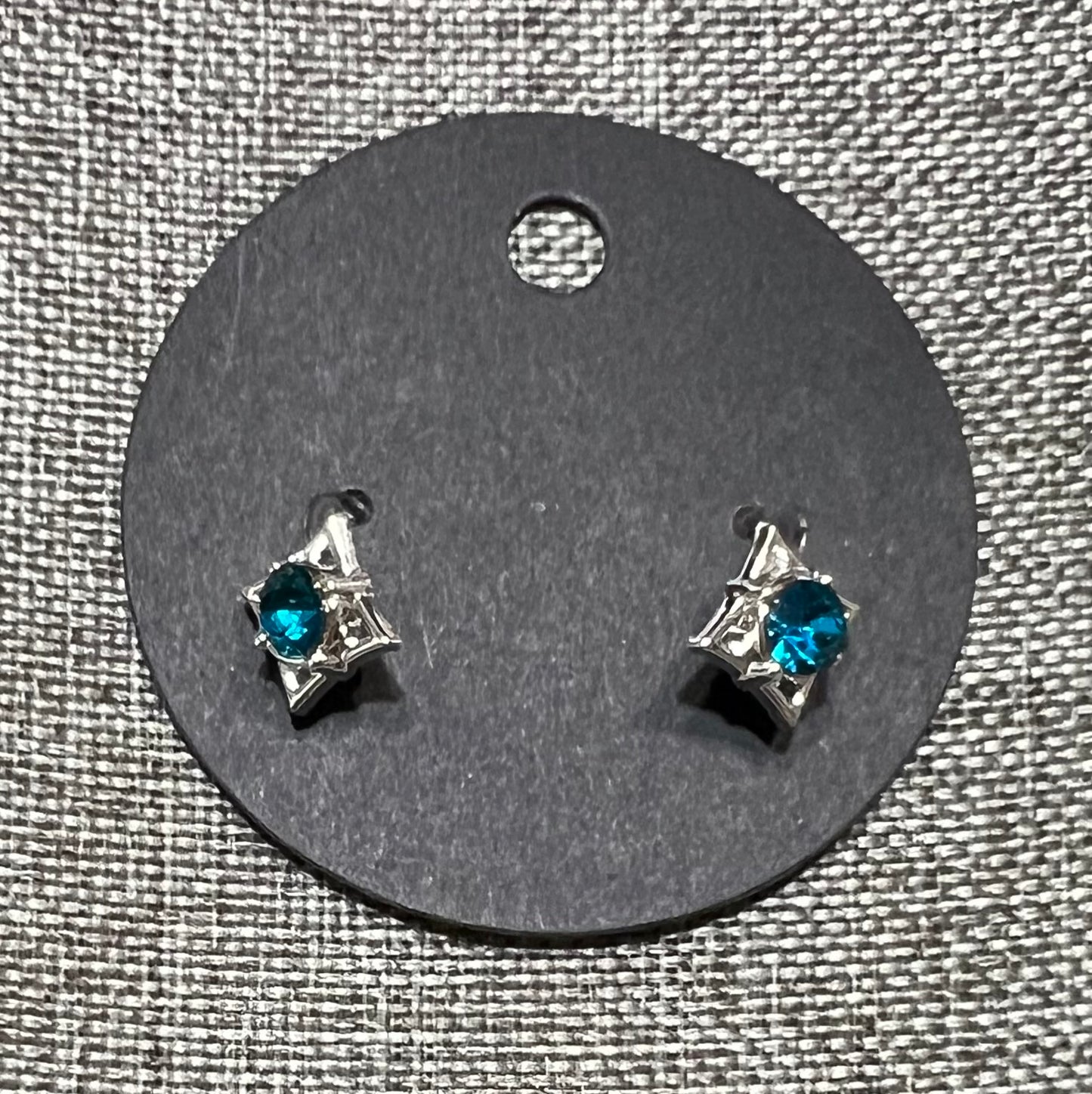 Blue earrings