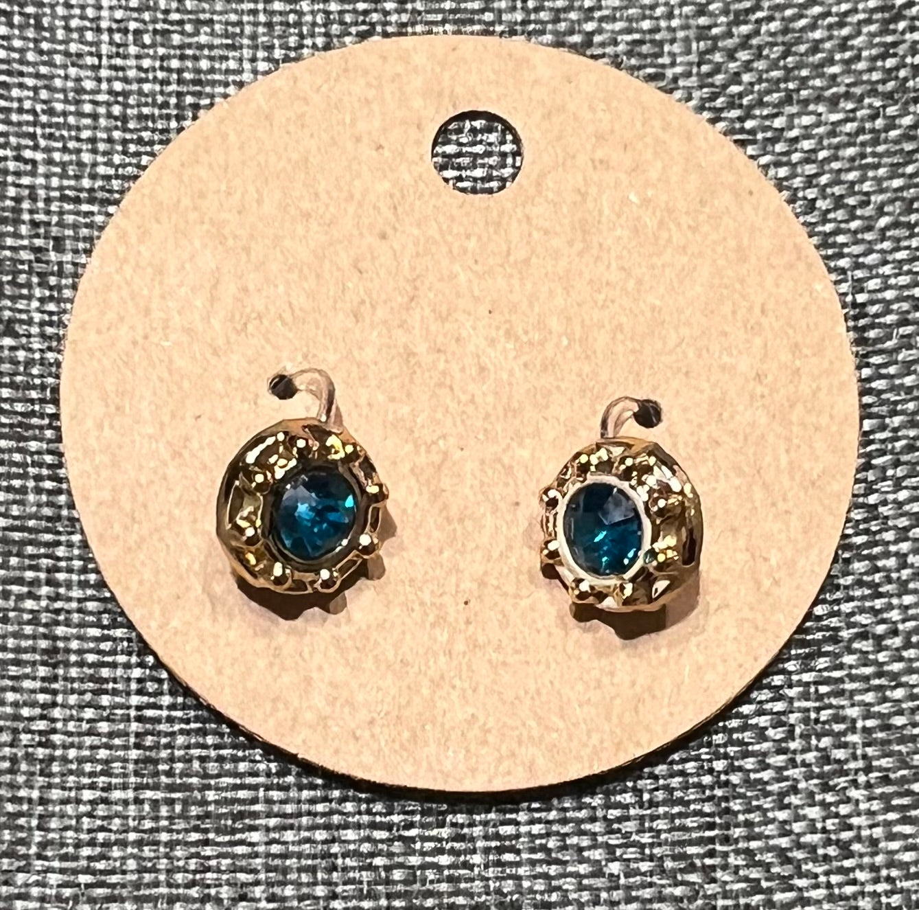 Blue earrings