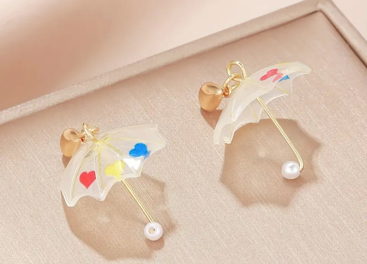 Umbrella earrings