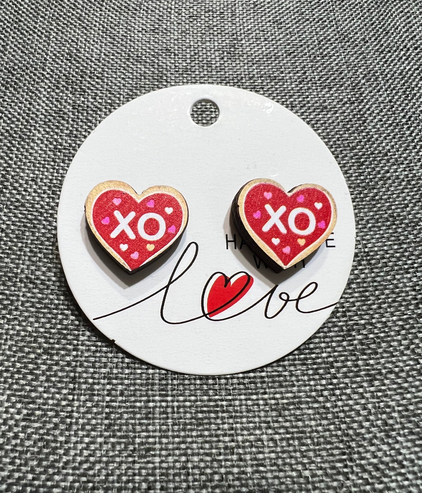 Valentines earrings
