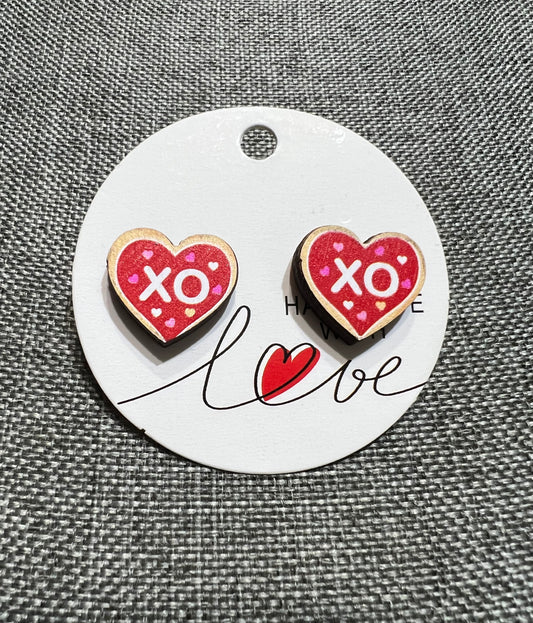 Valentines earrings