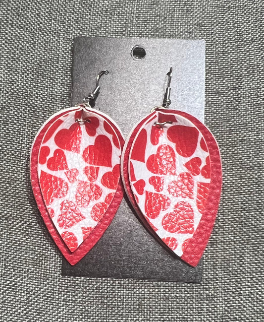 Valentines earrings