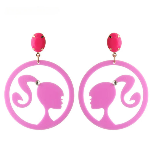 Barbie earrings