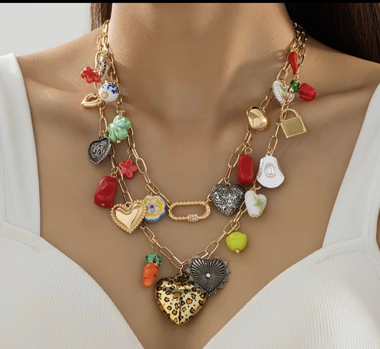 Charms necklace