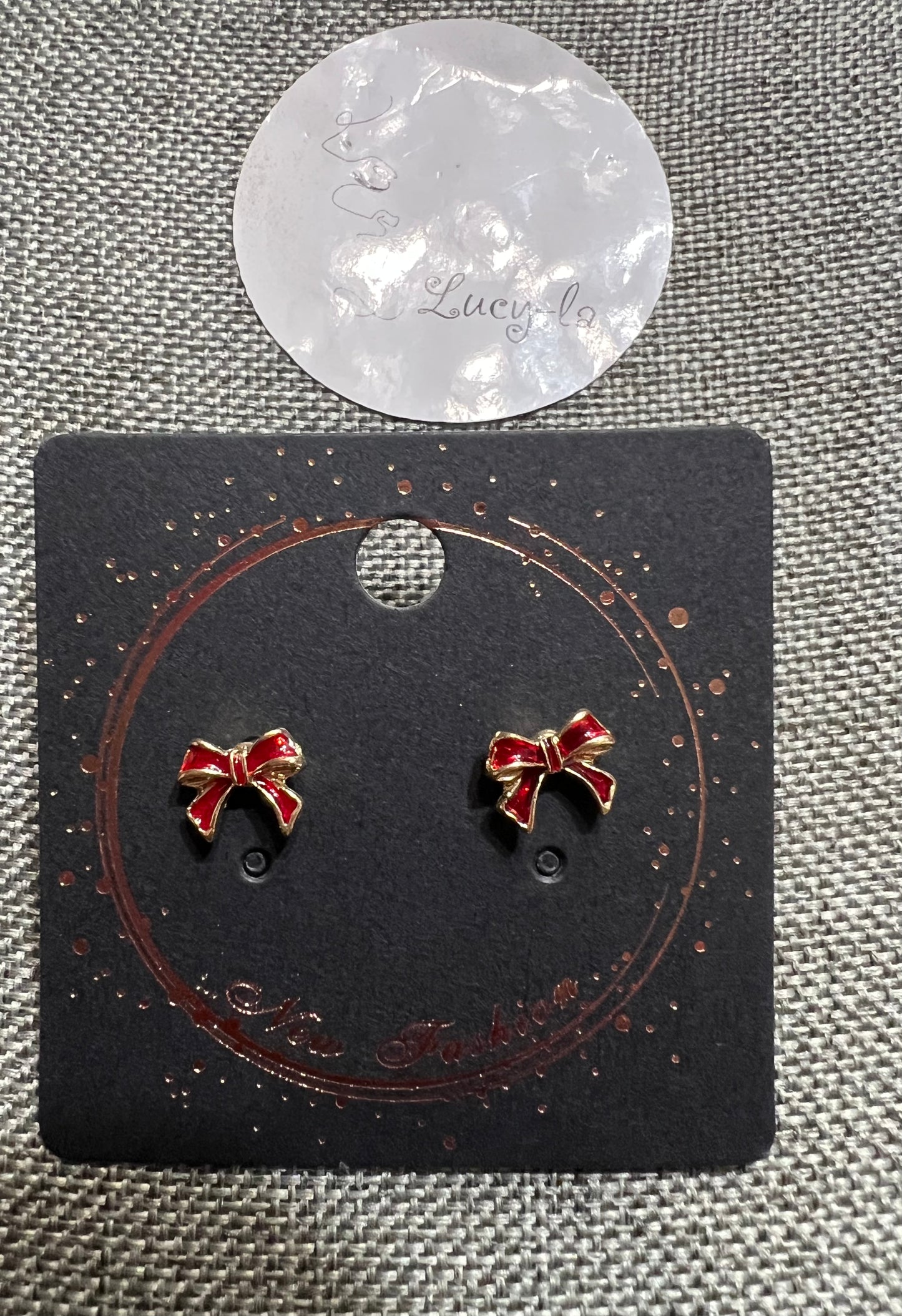 Christmas edition earrings