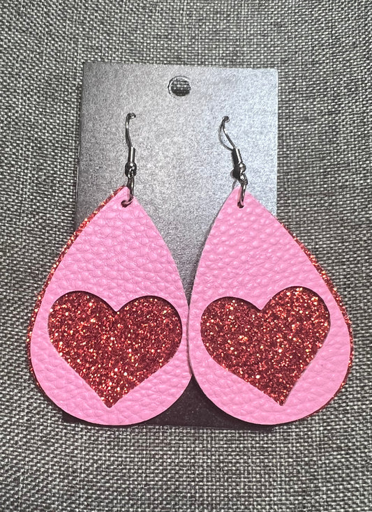 Valentines earrings