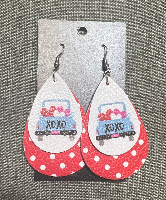 Valentines earrings
