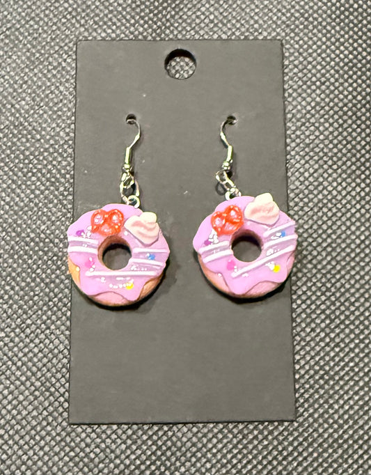 Donuts earrings