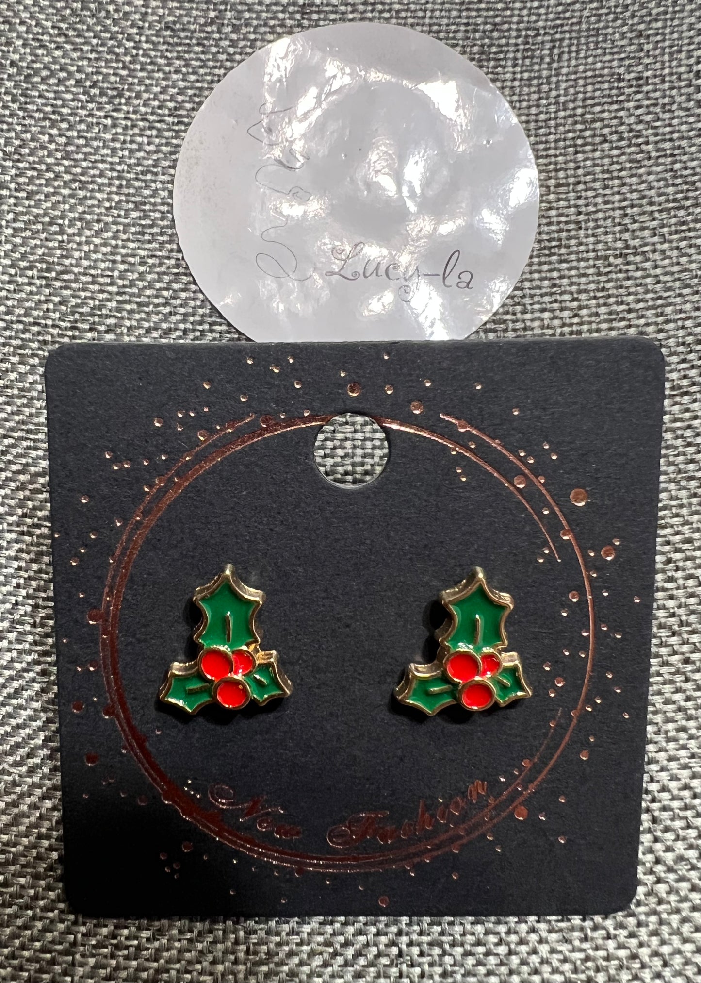 Christmas edition earrings