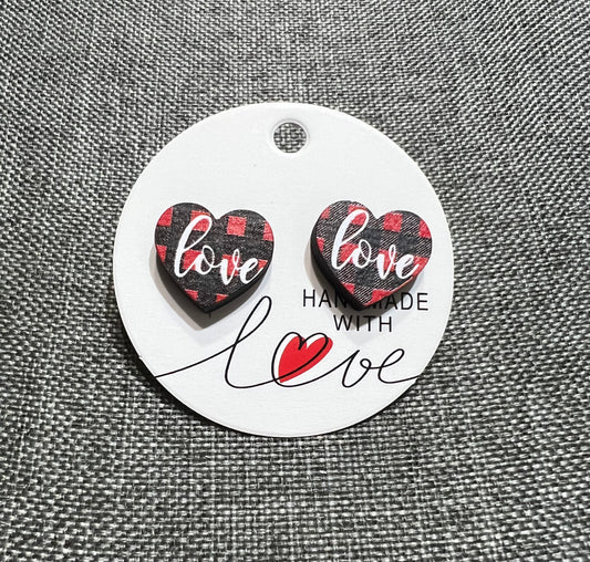 Valentines earrings
