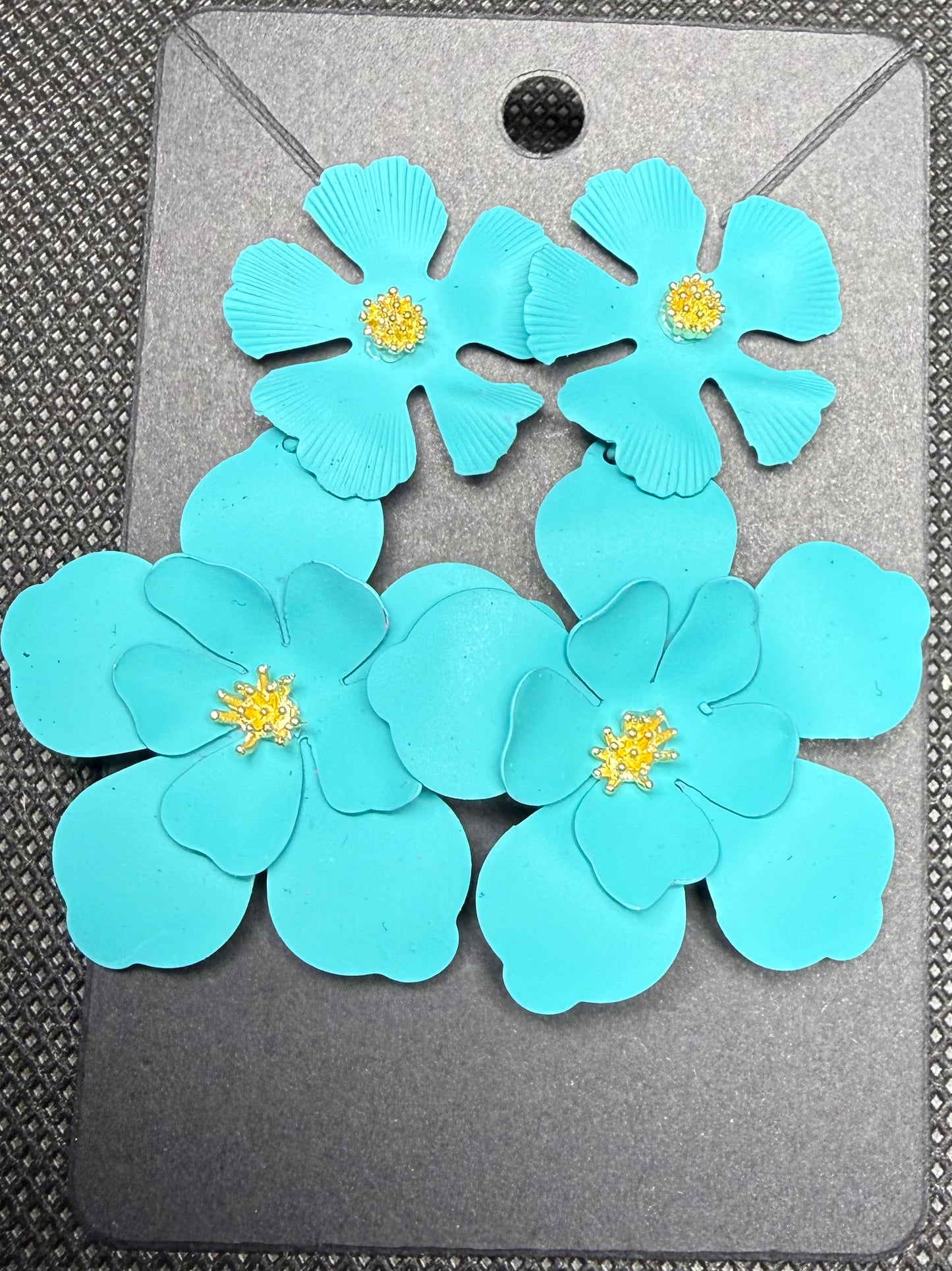 Flower earrings