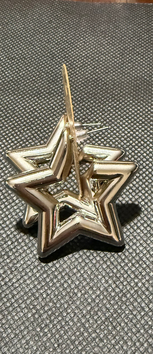 Star earrings