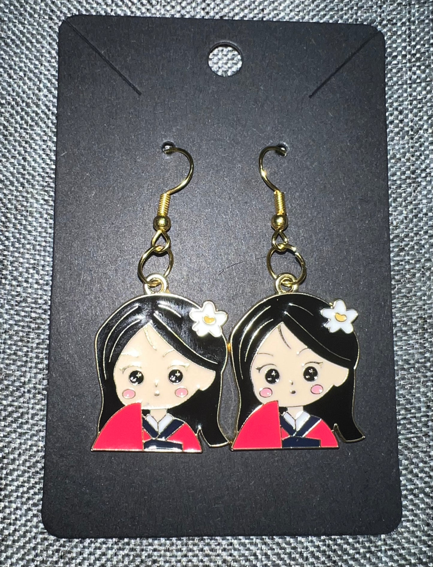 Mulan warrior earrings