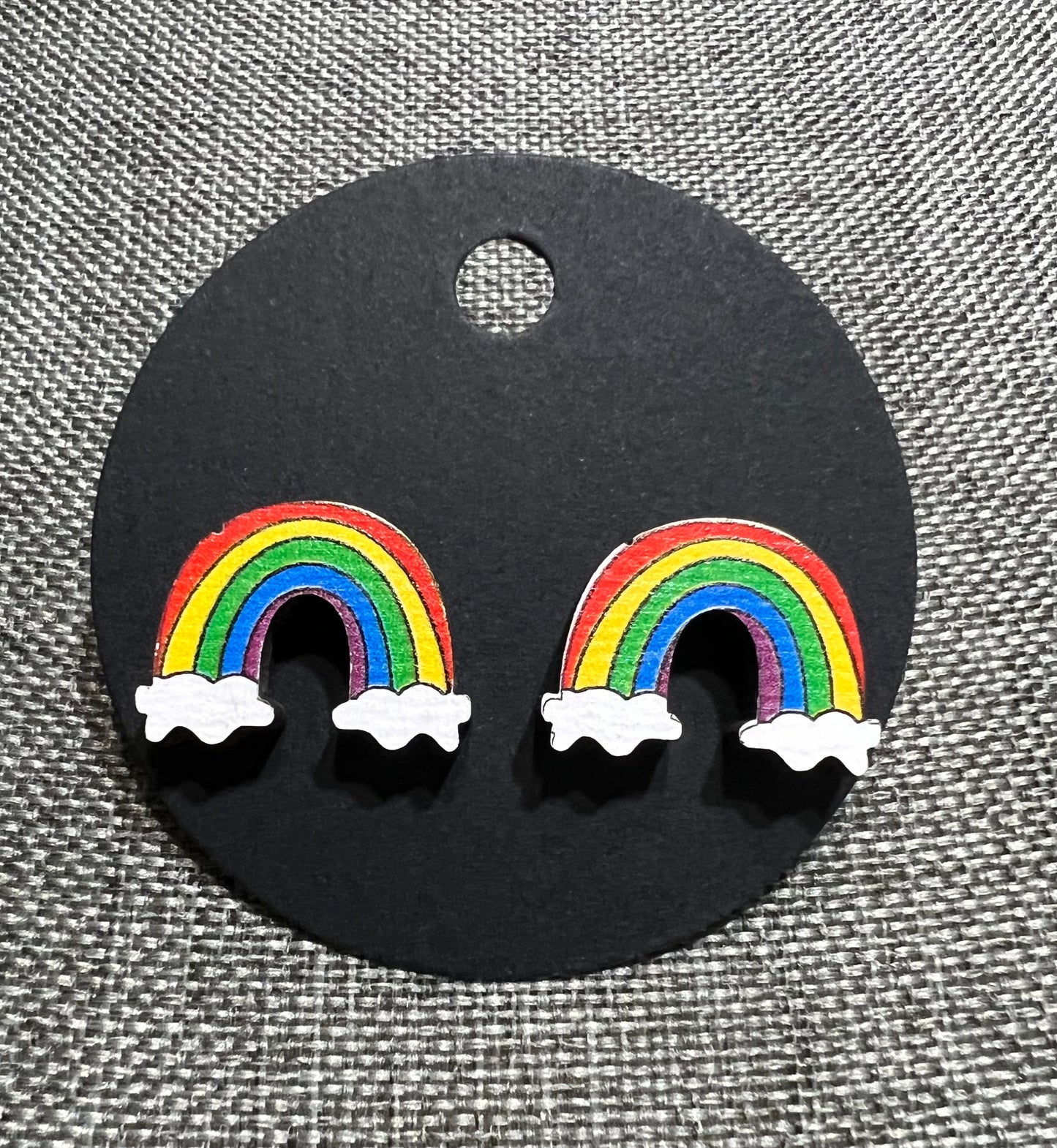Rainbow earrings