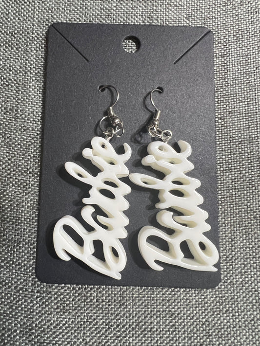 Barbie earrings