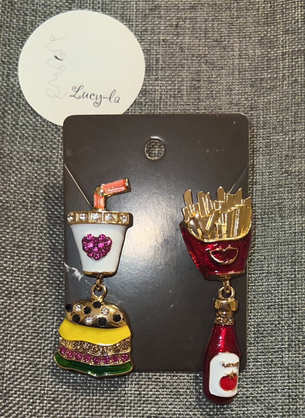 Eat something earrings