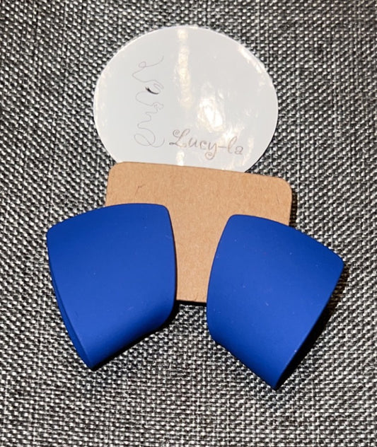 Blue earrings