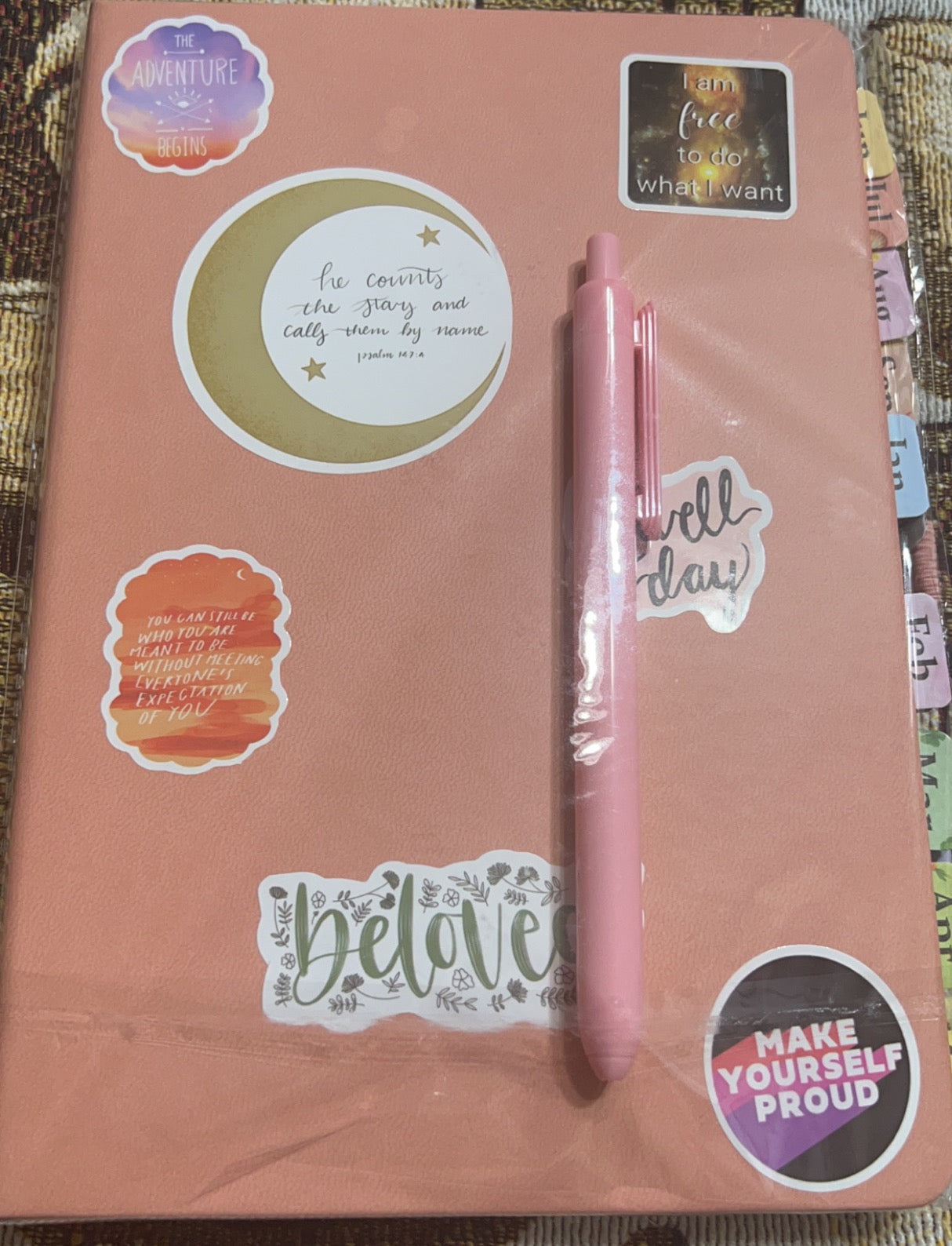 Motivación diaria Agenda