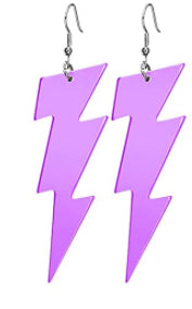 Lightning earrings