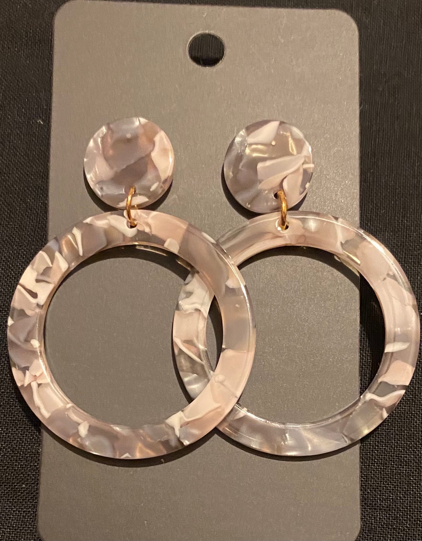Marble earrings