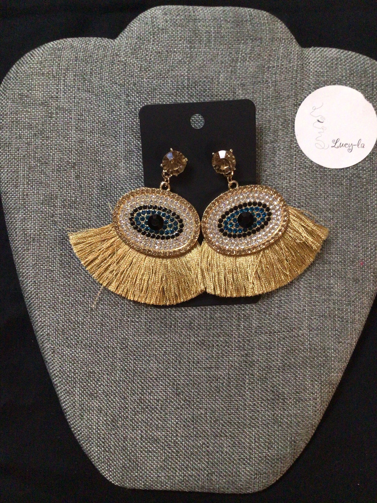 Eye earrings