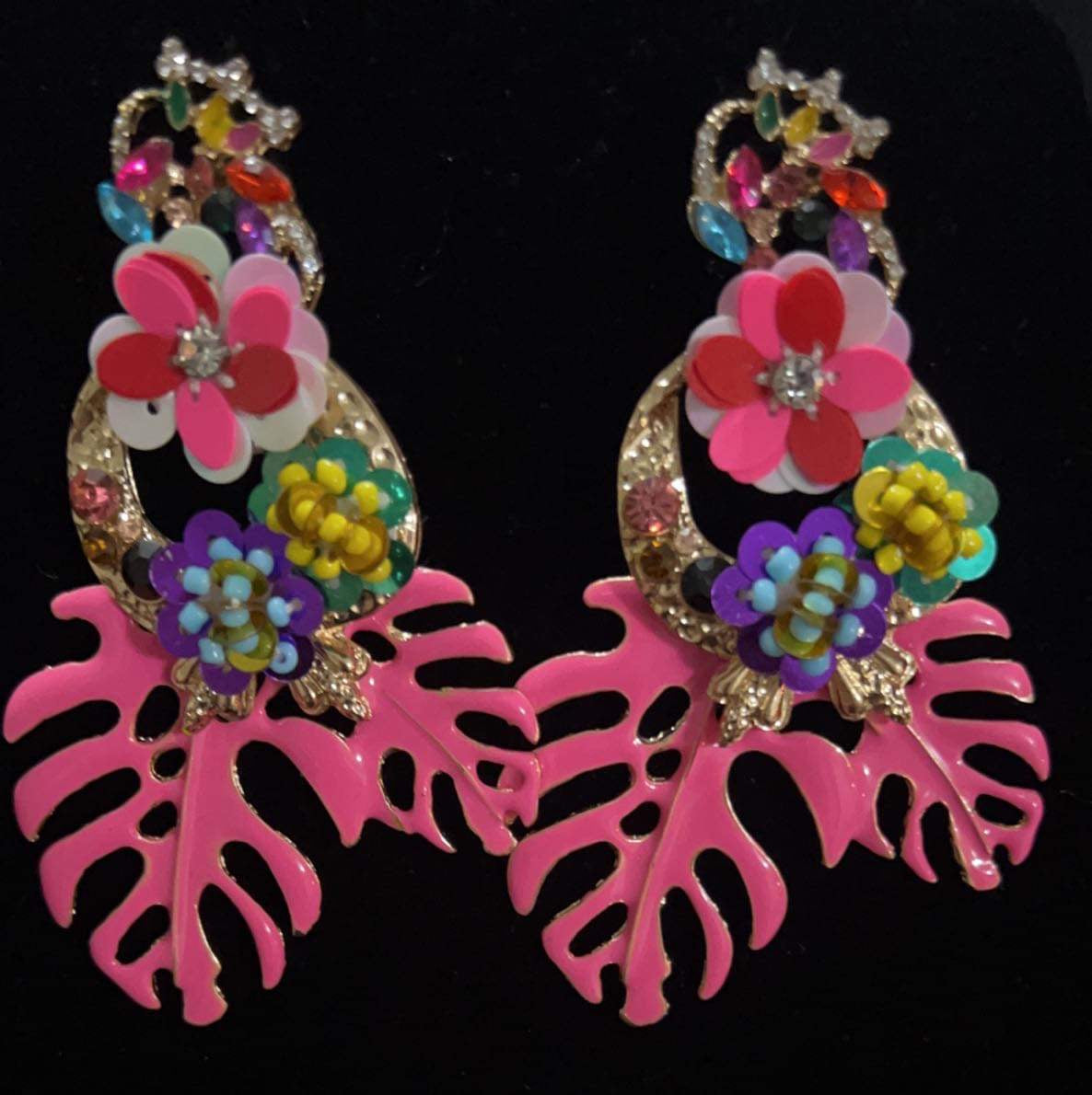 Colorful earrings