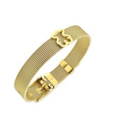 Bear gold bracelet