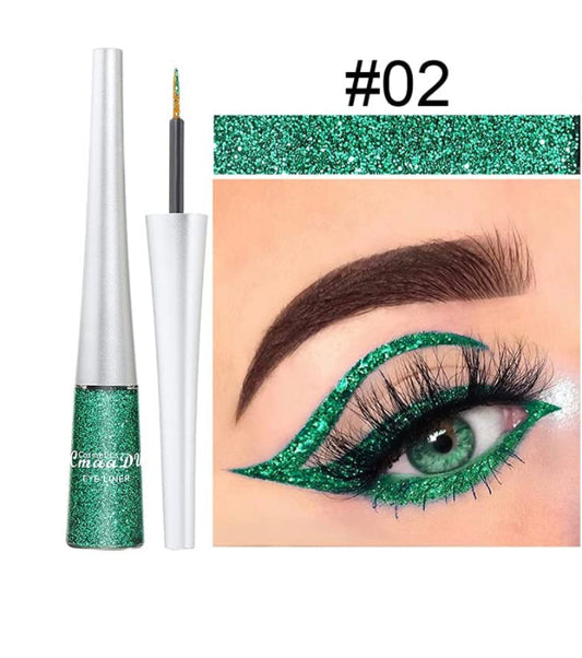 Glitter eyeliner