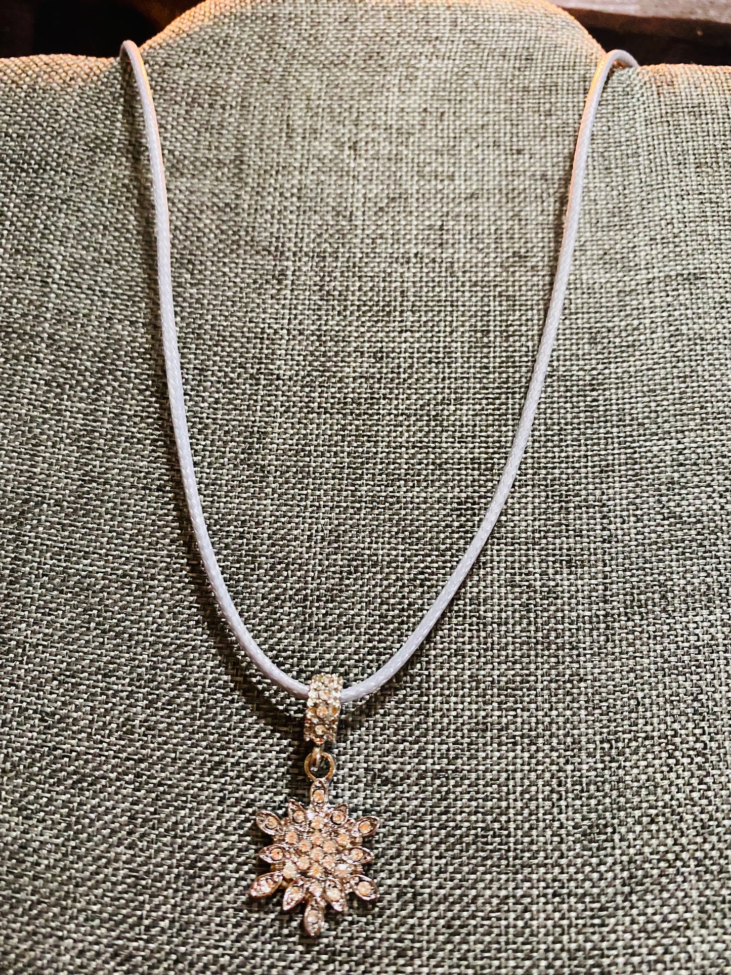 Snowflake necklace