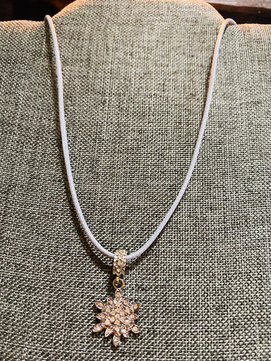 Snowflake necklace
