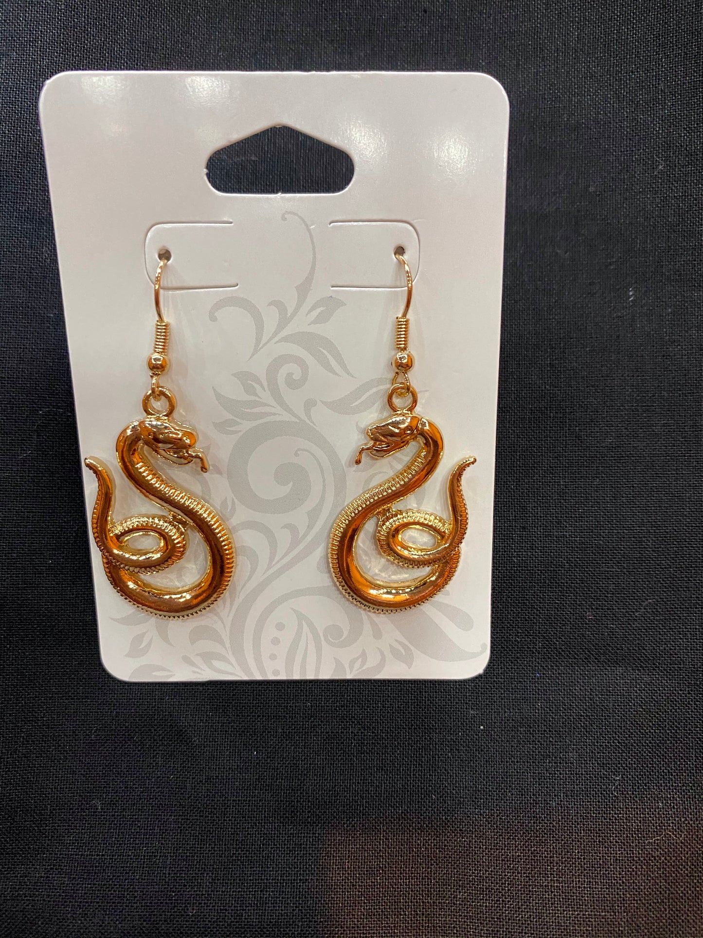 Snake earrings