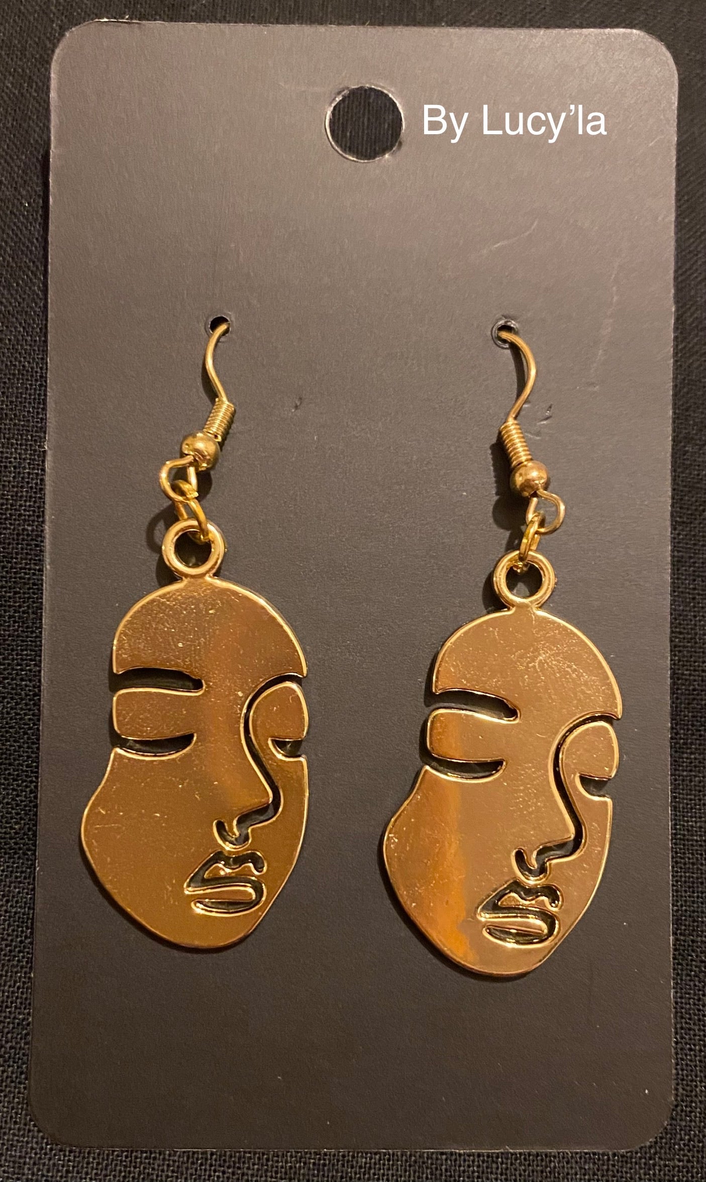 Face earrings
