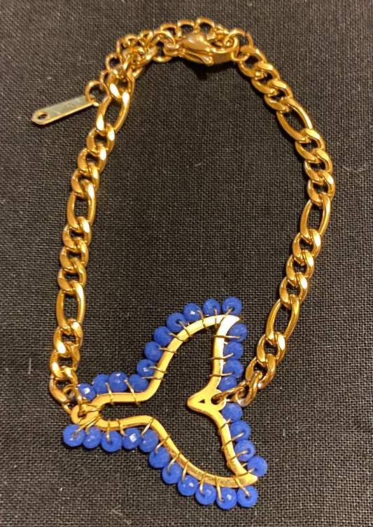 Dolphin tale bracelet