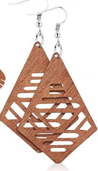 Woods edition earrings