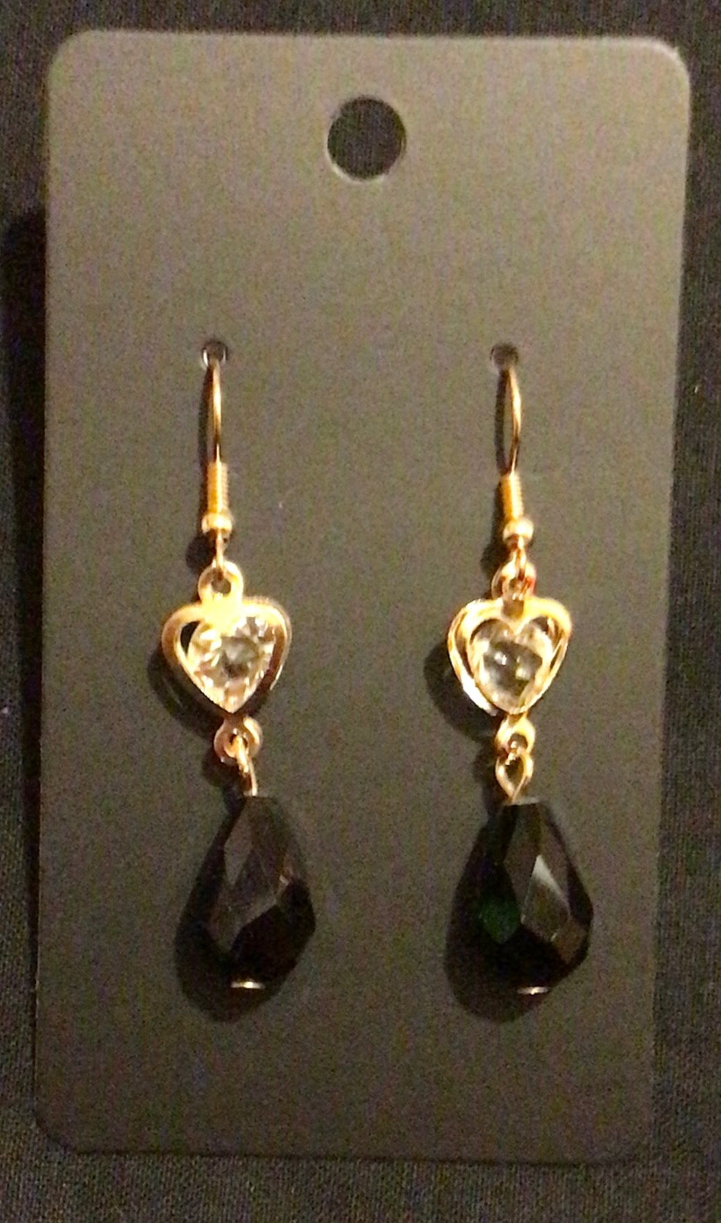 Black earrings