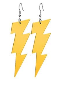 Lightning earrings