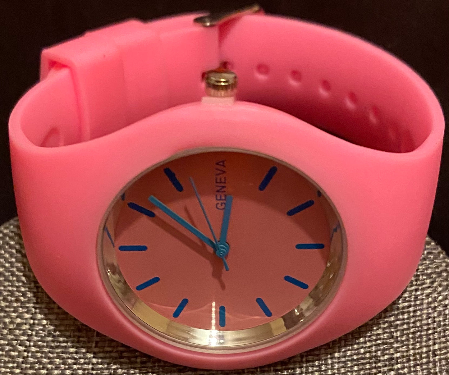 Silicone hand watch for women