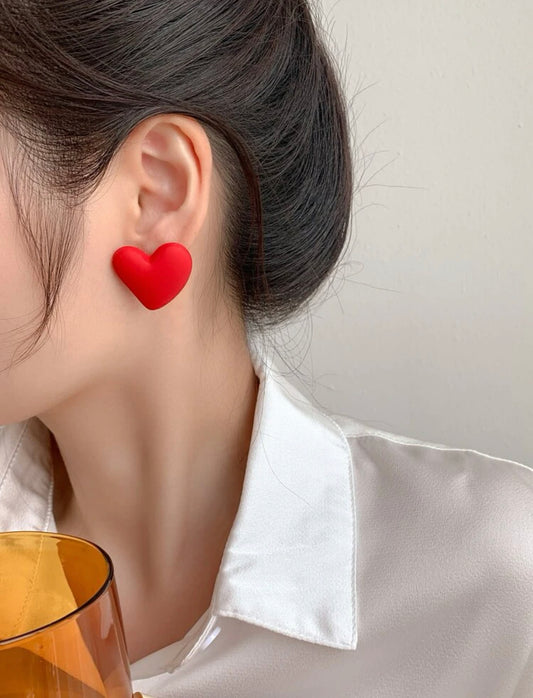 Heart earrings