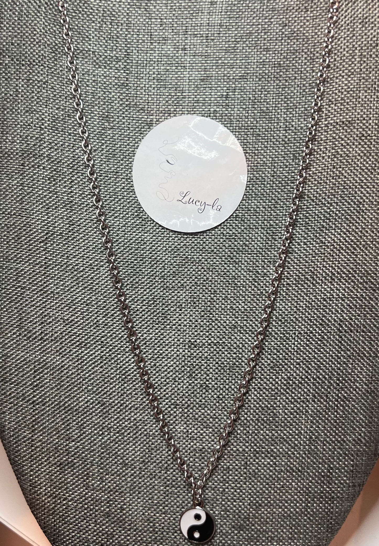 Ying yang necklace