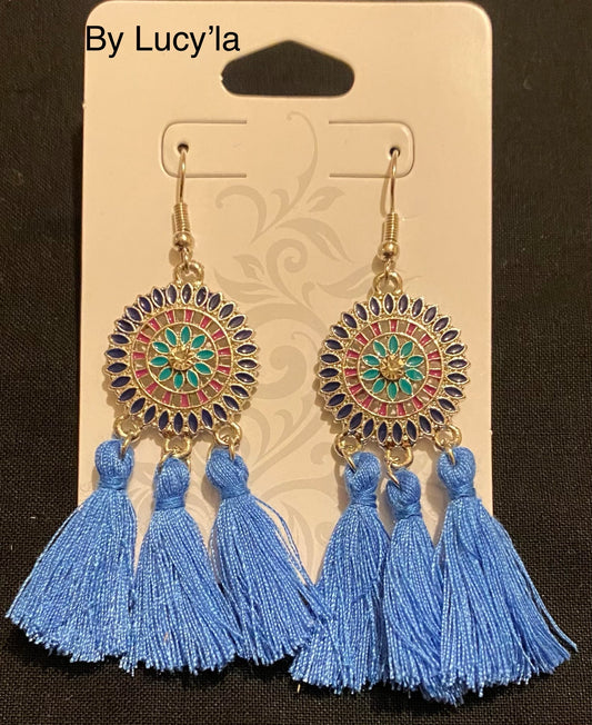 Dream catcher earrings