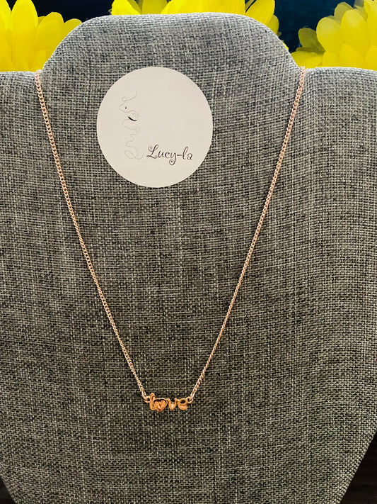 Valentines necklace