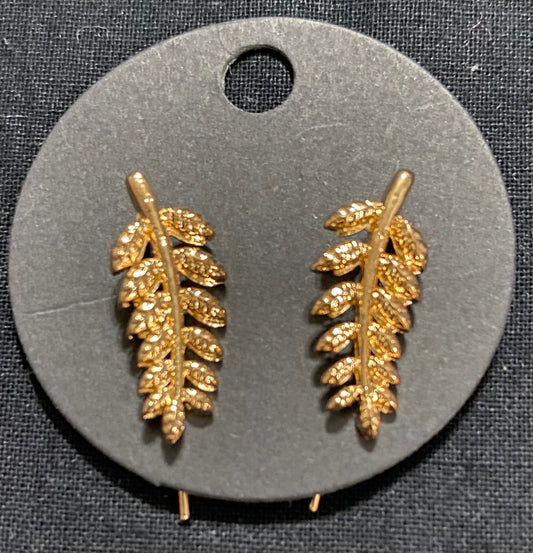 Leaf earrings