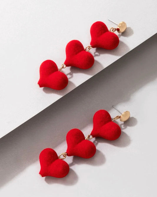 Heart earrings