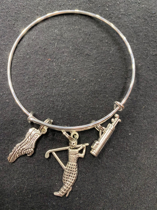 Golf player bracelet edition