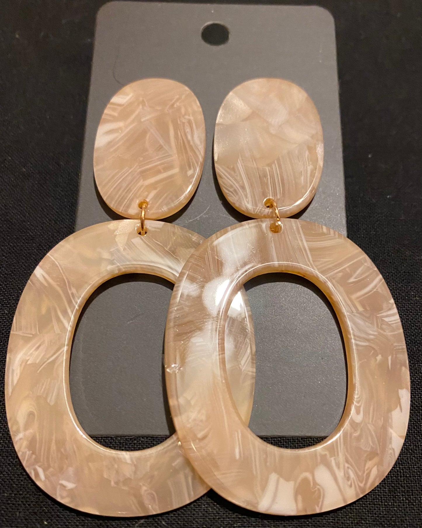 Marble earrings